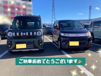 スペーシアギアご納車しました！